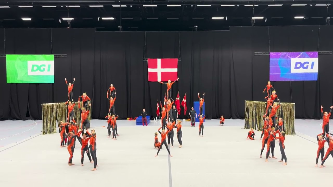 Slagelse SportsAcro - DGI forårsopvisning Hillerød 1/3-2025