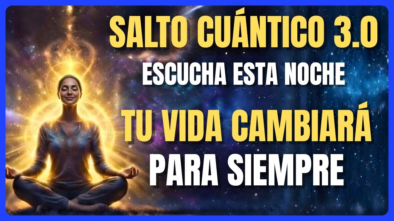 ESTA NOCHE CAMBIARÁ TU VIDA MIENTRAS DUERMES | SALTO CUÁNTICO 3.0 | Meditación