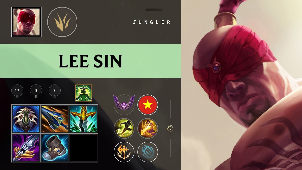 Lee Sin Jungle vs Sylas - VN Master Patch 26.08