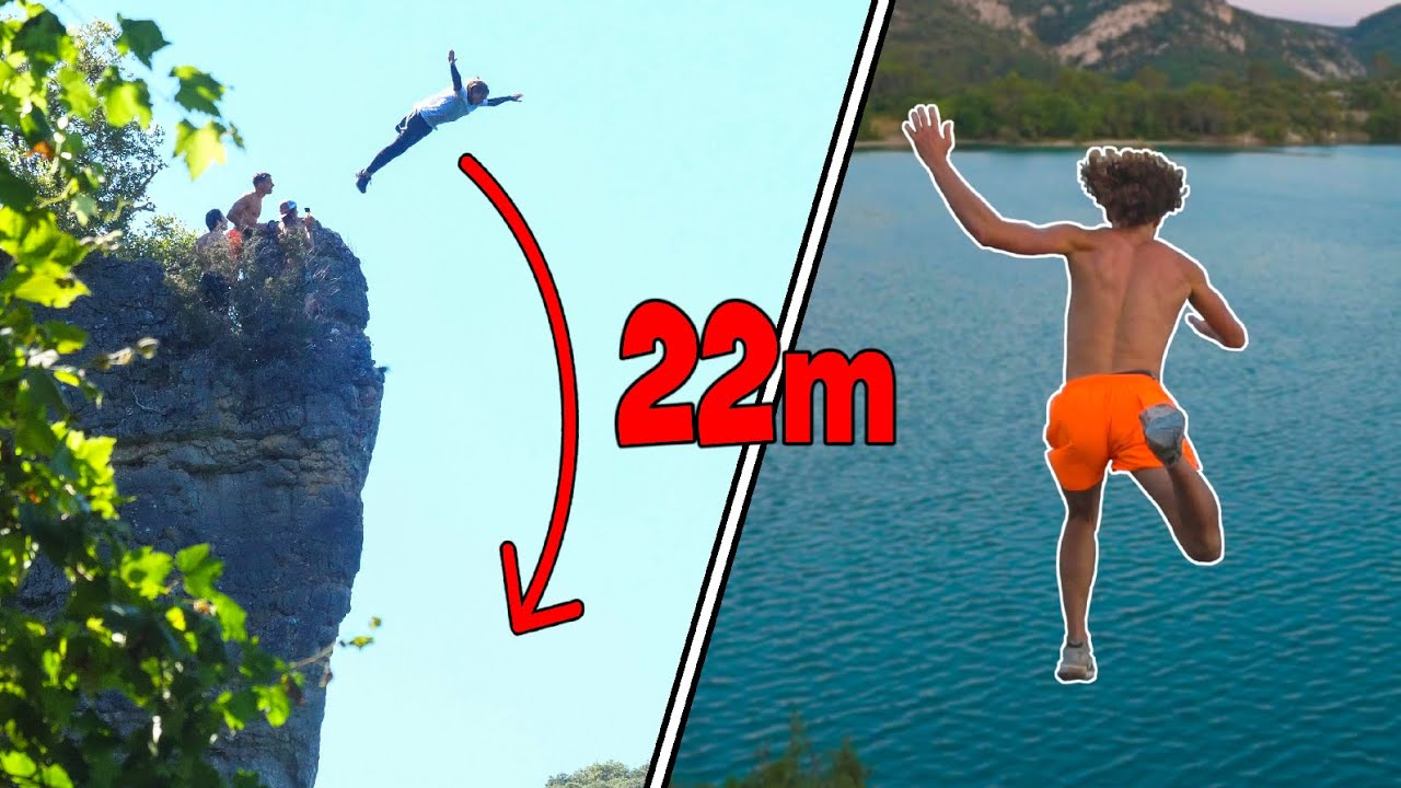 LES SAUTS DE FALAISE LES PLUS FOUS ! - Gainer Tour (Cliff Jumping)