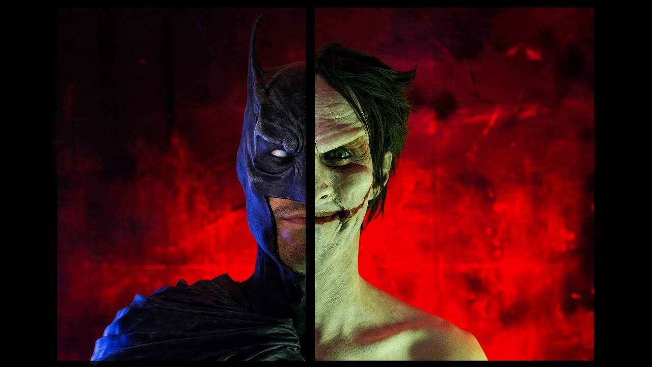 MakeUp Attack 05 - Batman vs Joker
