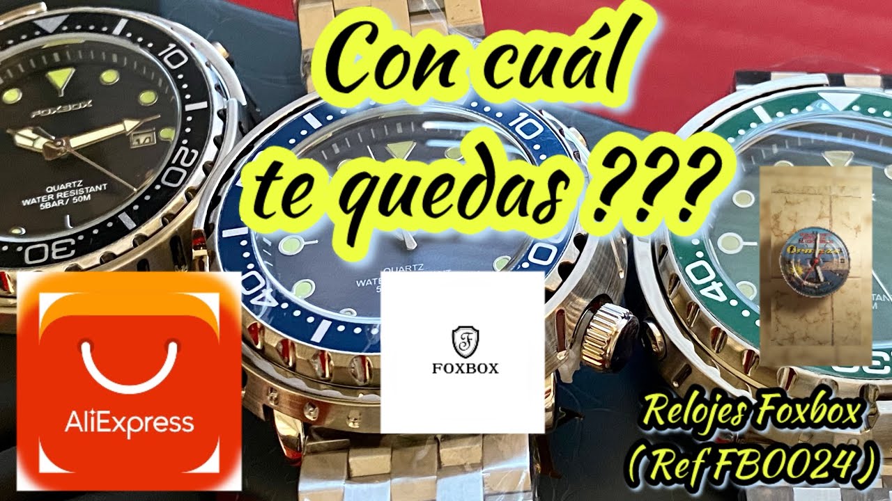 Relojes Foxbox FB0024,los mejores en su rango de precio… 🤑