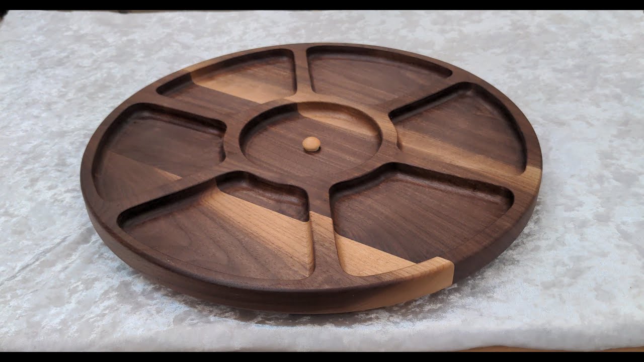 Como hacer la plantilla para hacer este plato de madera para botana