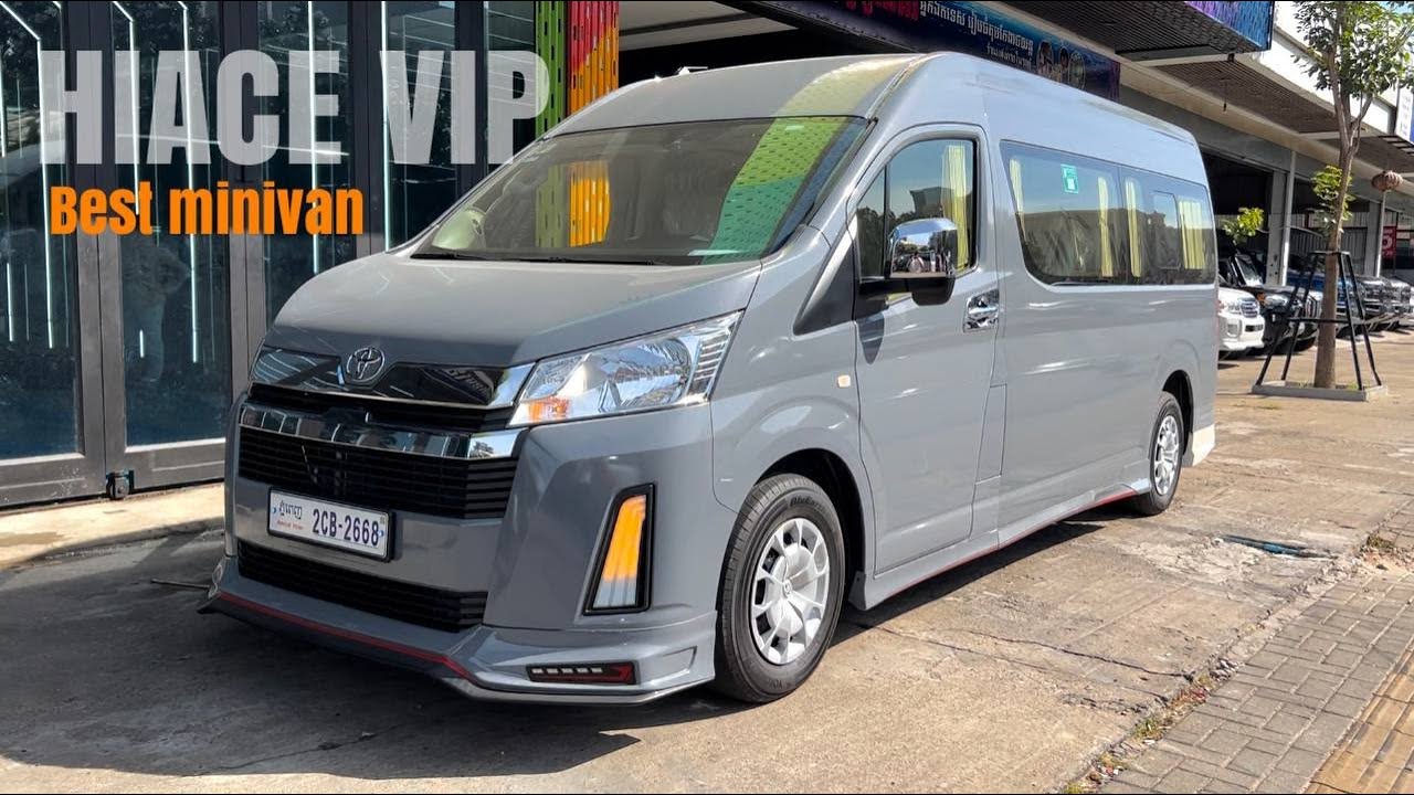 Toyota Hiace VIP 2023 - V6 3.5L Gasoline - modified VIP interior