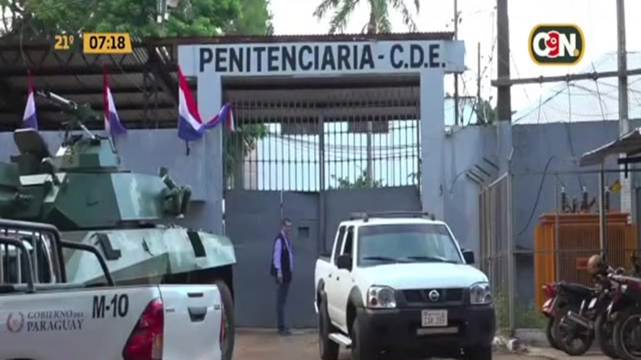 Hallan túnel en la penitenciaría de Ciudad del Este: requisa deja armas y drogas