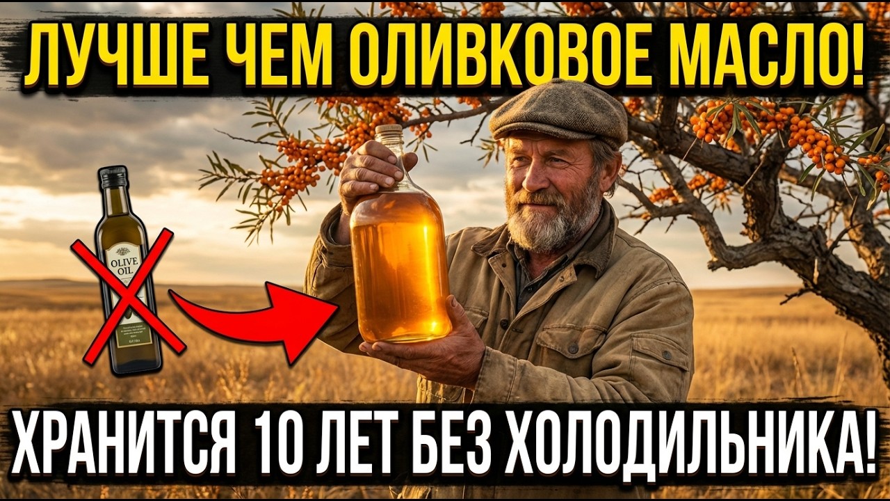 Лучше, чем оливковое масло? Хранится 10 лет без холодильника — почему об этом никто не говорит?
