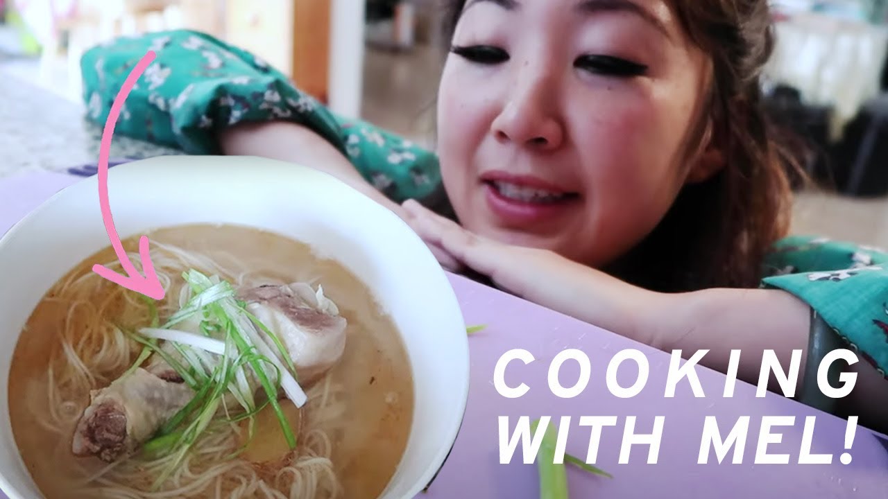 Sesame Wine Chicken Noodle Soup I Cooking with ABG