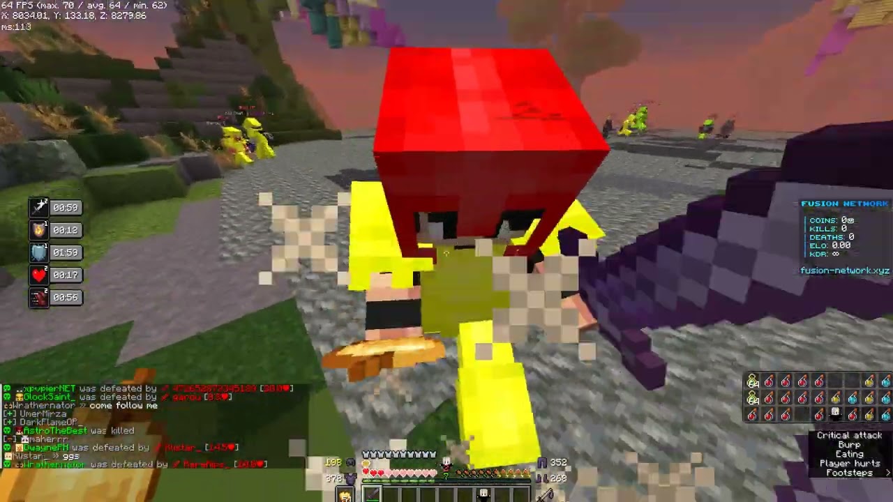 1v1  ItsLoyaltyzzz Fusion Network (It was his warmup Match)