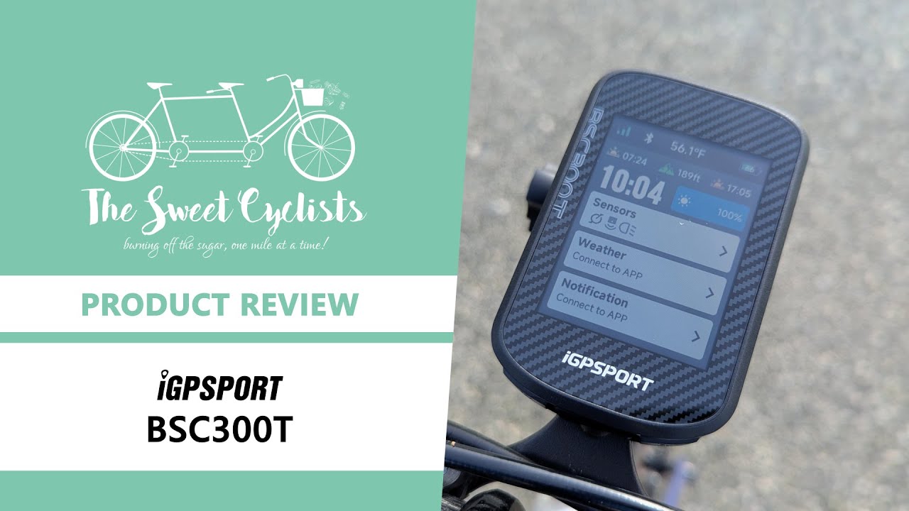 iGPSPORT BSC300T GPS Color Touch Screen Cycling Computer Review - feat. Garmin Mount + Segments