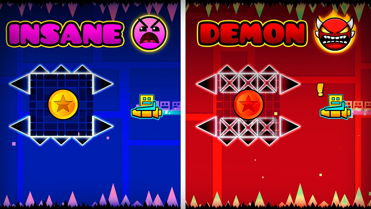 Geometry Dash: Completé el HARD MODE de GD y fue una LOCURA 💀
