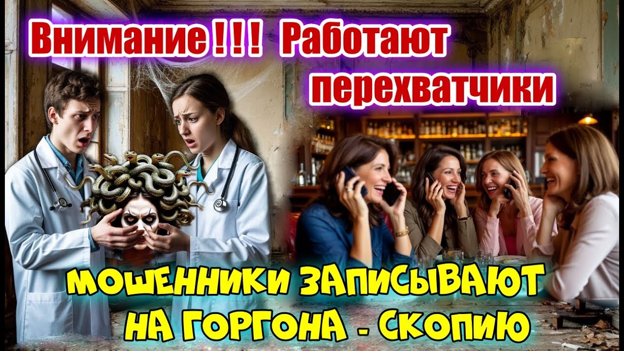 ♨️🔥МОШЕННИКИ ЗАПИСЫВАЮТ НА ГОРГОНАСКОПИЮ😜