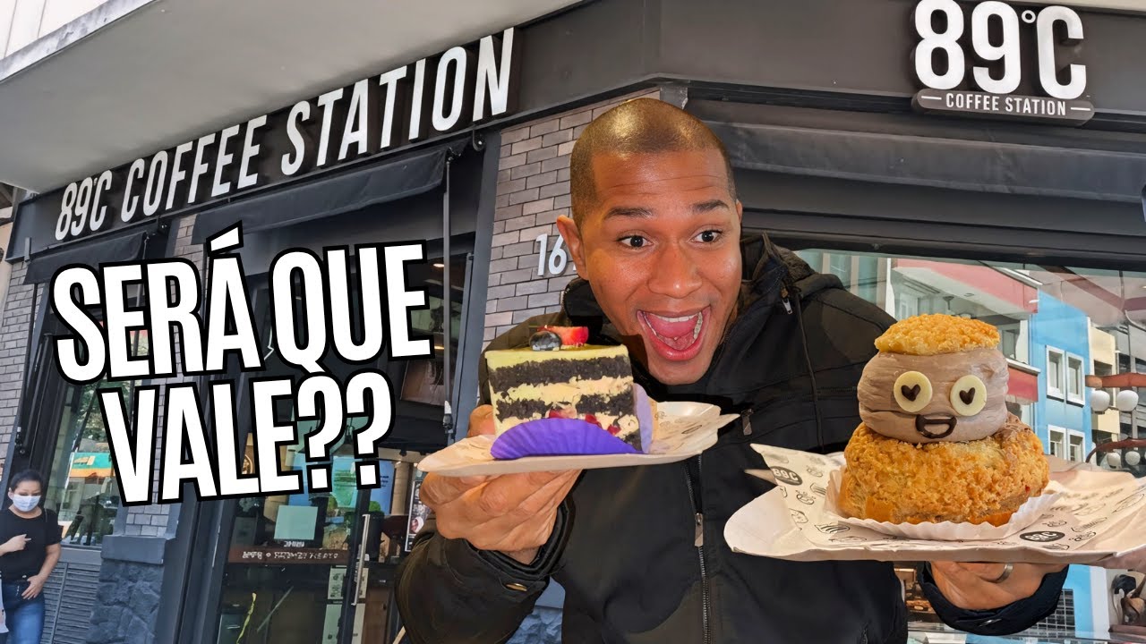 Cafeteria MAIS FAMOSA da Liberdade | 89&deg;C Coffee Station