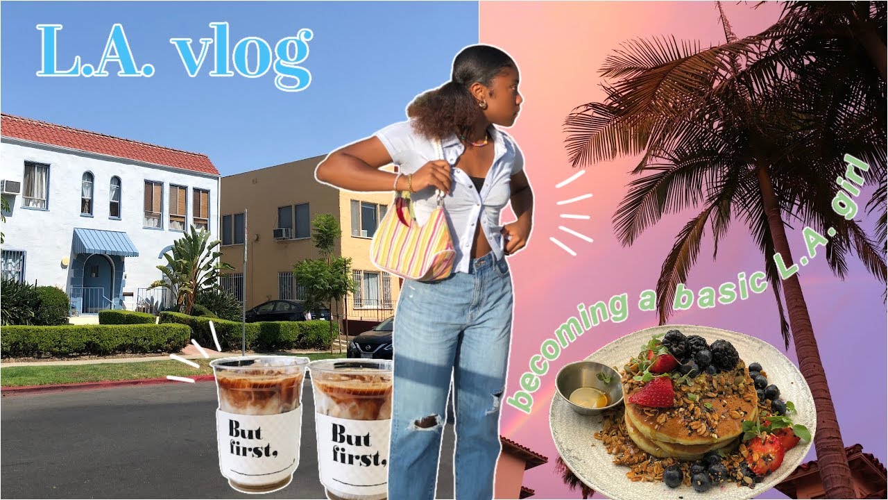 L.A. Vlog | becoming a *basic* la girl (shopping on melrose, trying la coffee + more)