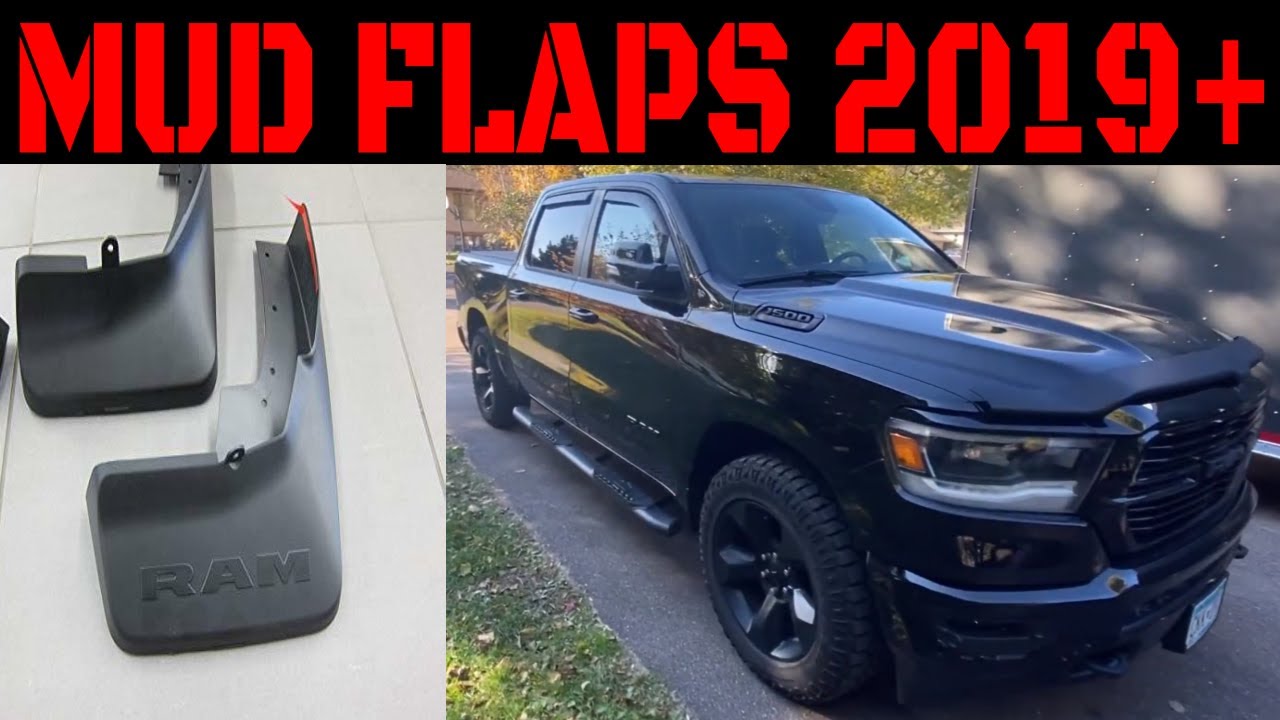 Ram 1500 Mud Flap Install (2019+)