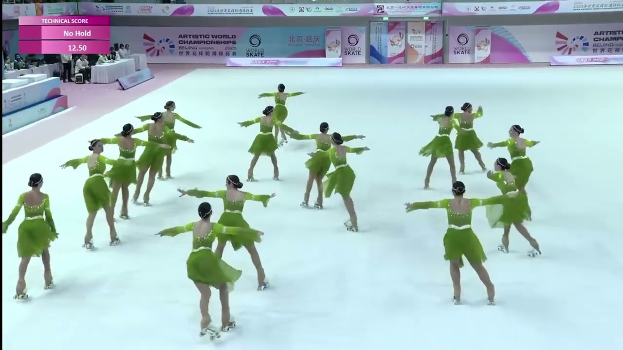Precision Team Albinea -The Brave - Artistic Skating World Championships 2025