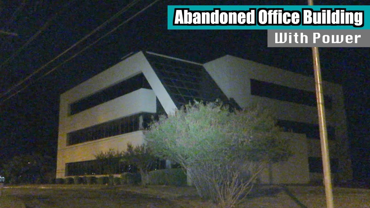 Exploring an Abandoned Broadcasting Office Building with Power