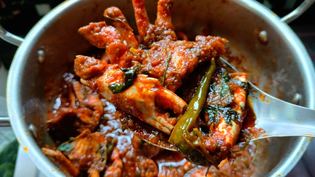 పీతల పులుసు😋 పేరు వింటేనే నోరు ఊరిపోతుంది. ఇలా ట్రై చేయండి, సూపర్👌#homestylearoma #crabcurry