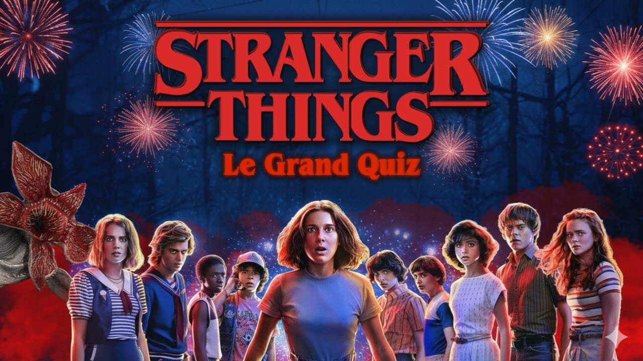 GRAND QUIZ STRANGER THINGS | Saison 1 à 5 | (Questions / Blind Test / Rébus / ...) | Quiz TV 2026 #1