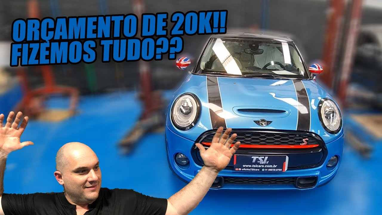 MINI COOPER S 2.O É BOMBA??😱🔥 MANUTA BÁSICA!!