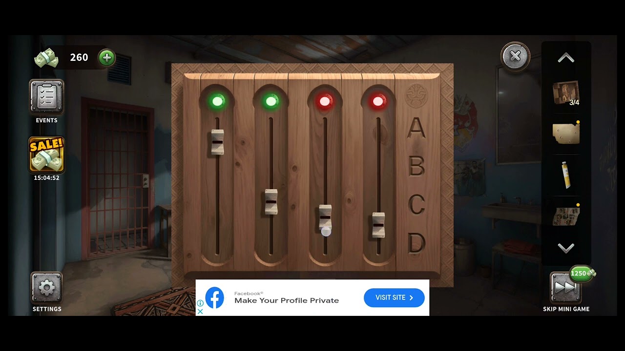 100 doors escape from Tongan level 38