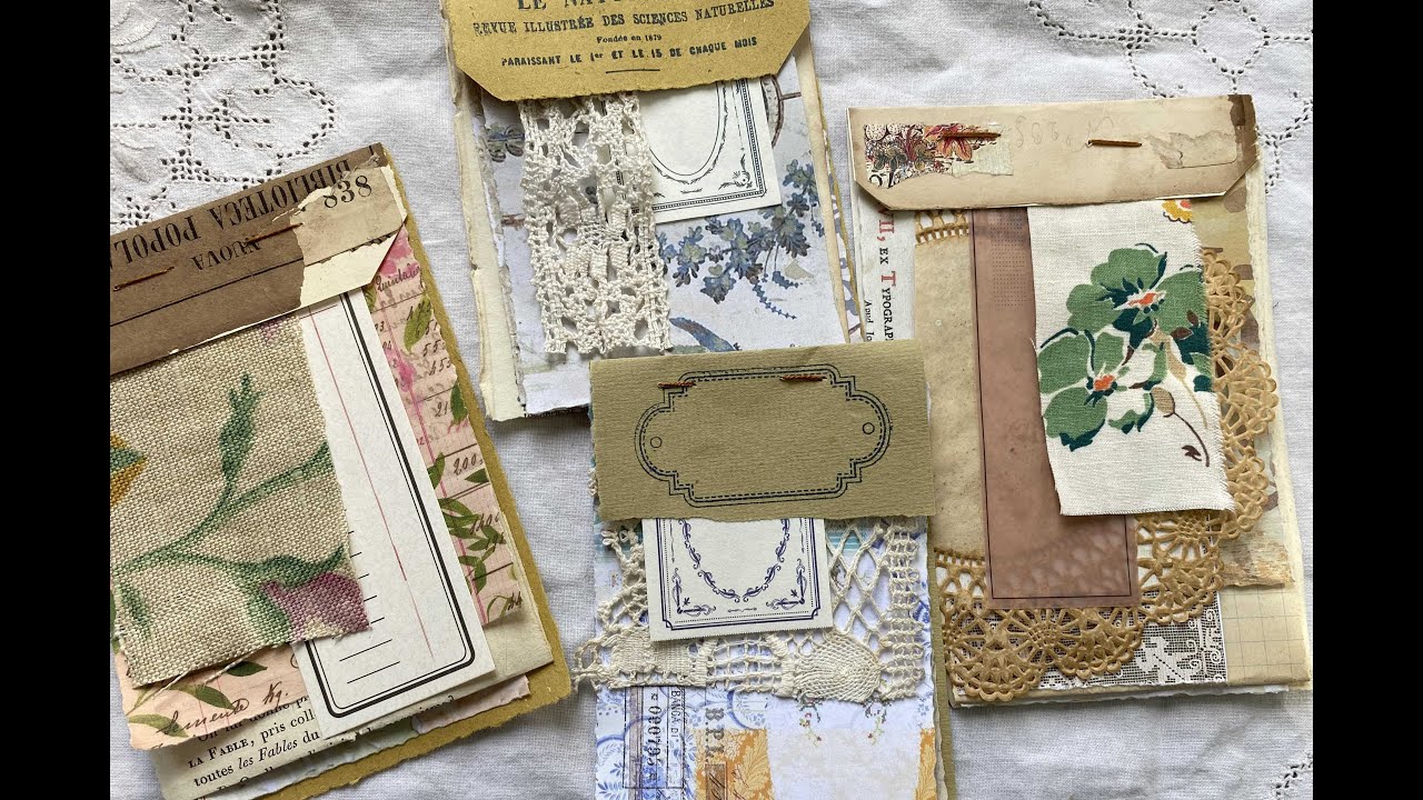 #roxysweeklychallenge | Tutorial | Handstitched scrap booklets | Week 19