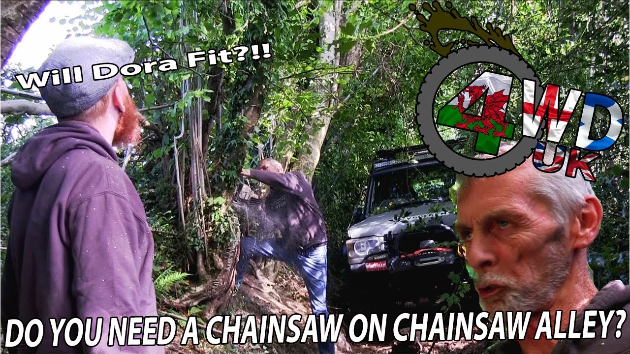 CHAINSAW ALLEY | How Tight Is It Really? | @TD5 Adventures UK Show Us Some Lanes | 4WDUK