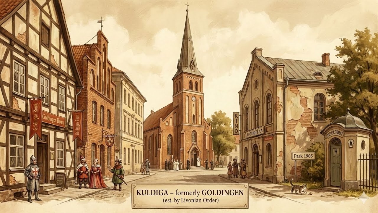 🇱🇻 Золотое Goldingen: Где Ганза пила, а мы закусывали