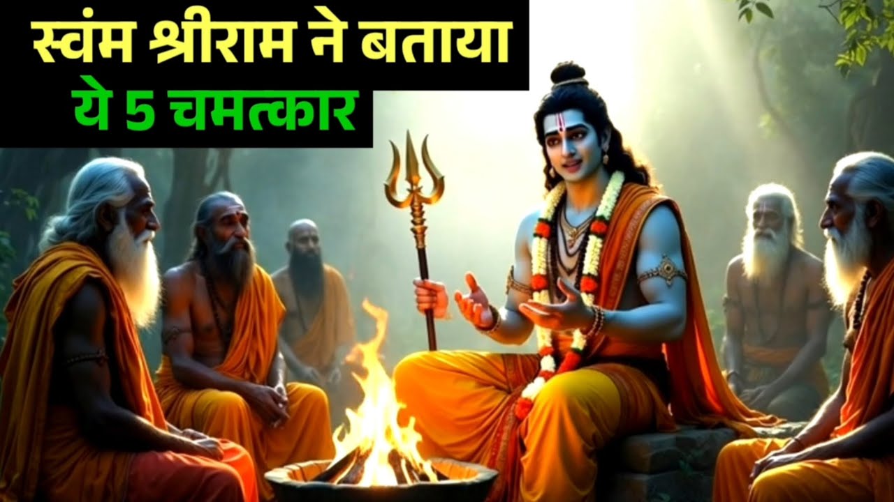 ये 5 चमत्कार सिर्फ राम नाम जपने वालों के साथ होते हैं/Ram naam jap/राम नाम की महिमा/Hanuman Vachan