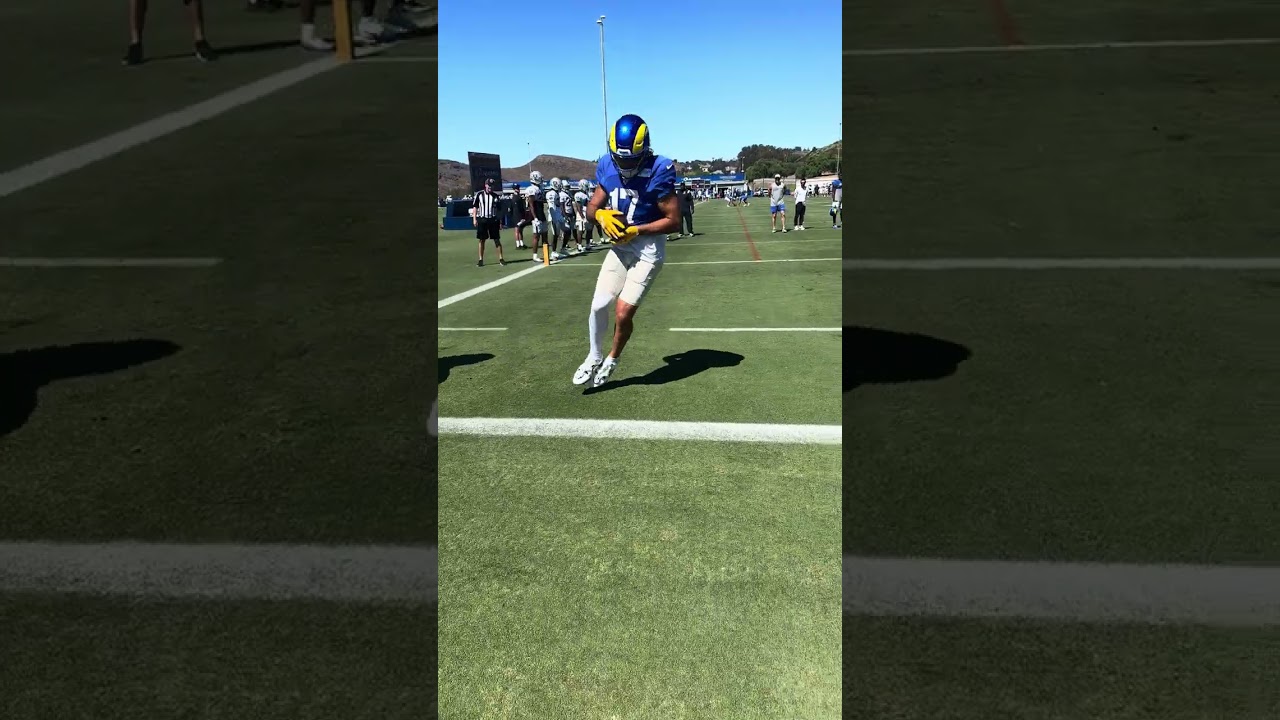1️⃣🆚1️⃣ | Matthew Stafford connects with Puka Nacua #shorts