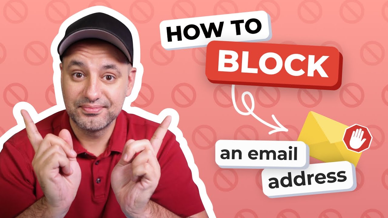 How to block an email address