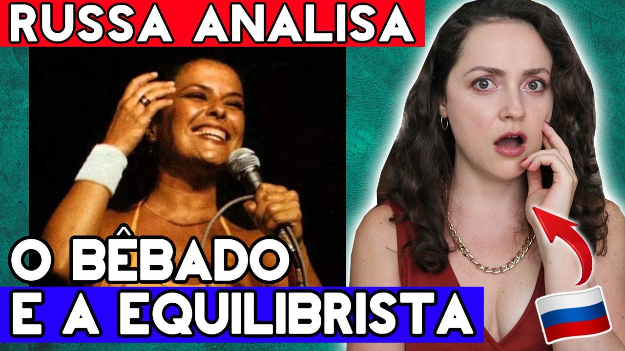 GRINGA REAGE ELIS REGINA - O Bêbado e A Equilibrista | A HISTÓRIA DELA A FEZ CHORAR