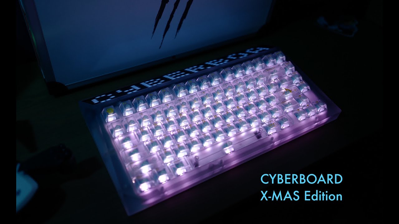 CYBERBOARD XMAS TYPING TEST