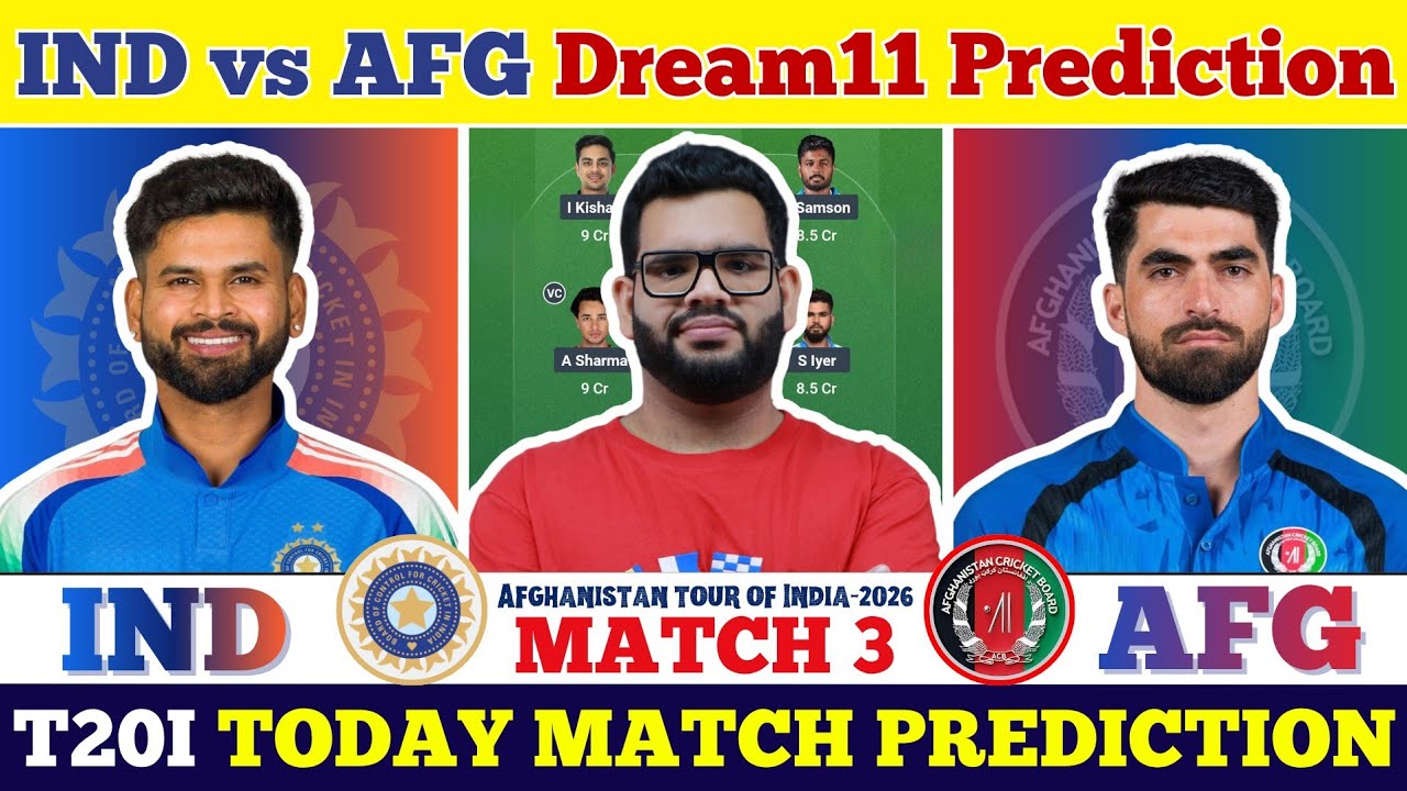 IND vs AFG Dream11 Prediction| IND vs AFG Today Match Prediction| IND vs AFG T20 Match Today
