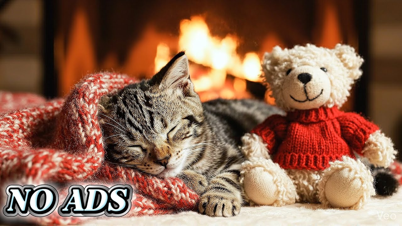 Calming Instrumental Music for Cats 🐈 Peaceful Sounds for Comfort and Sleep