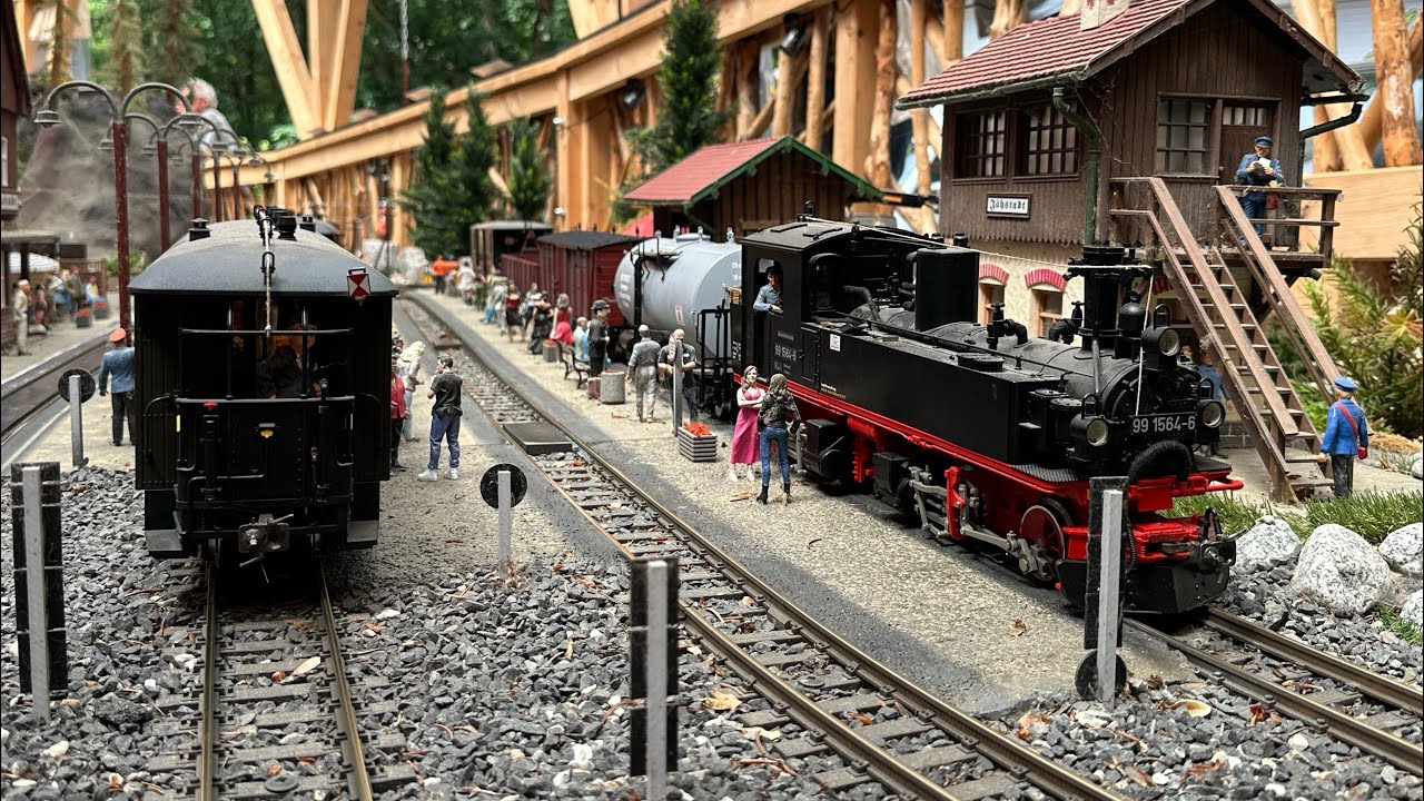 LGB Gartenbahn Fichtenexpress / „Sonntagsfahrer“ 30.06.2024 mit Fahrprogramm 37