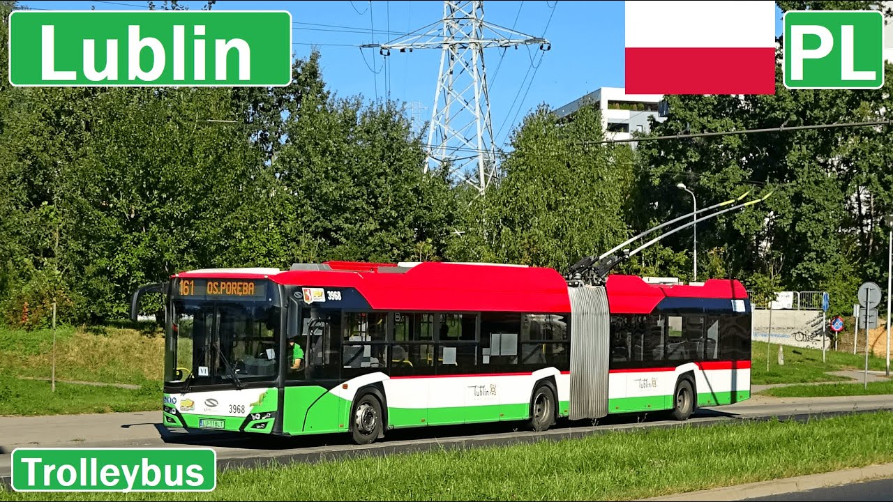 🇵🇱 LUBLIN TROLLEYBUS 2023 | Trolejbusy w Lublinie【4K】