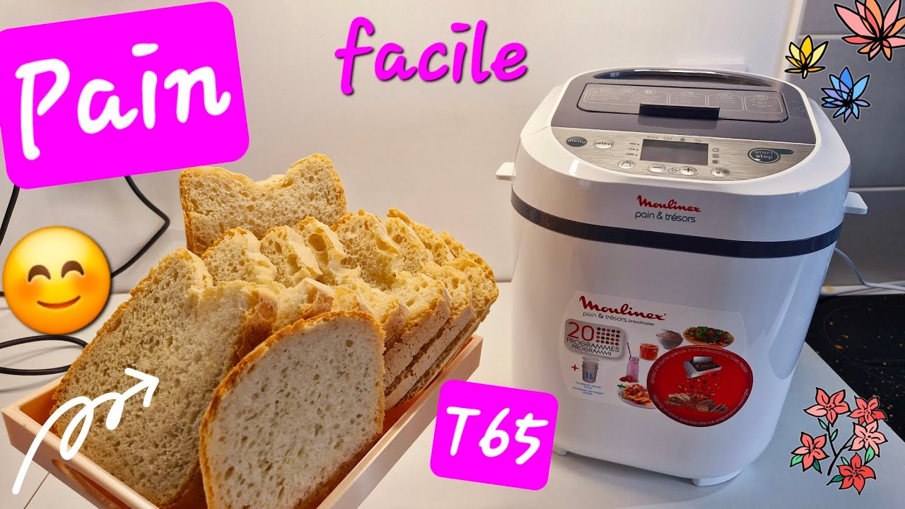 Recette de Pain à la farine T65 en machine à pain