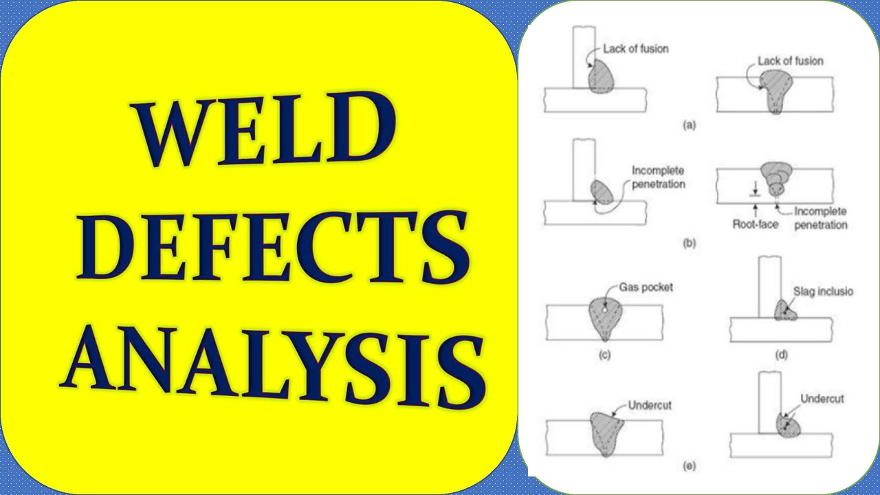 WELDING DEFECTS ANALYSIS - CAUSE  PREVENTION REPAIR