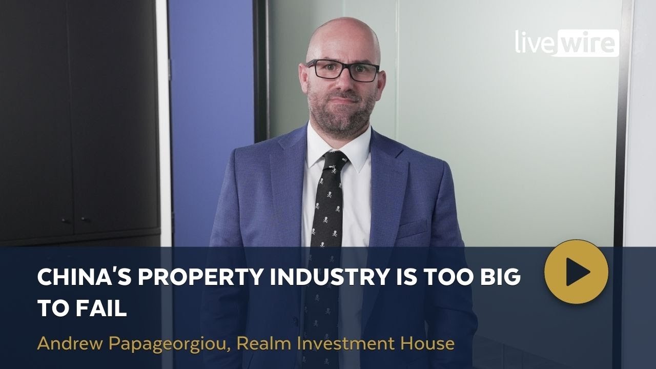 China's property industry is too big to fail