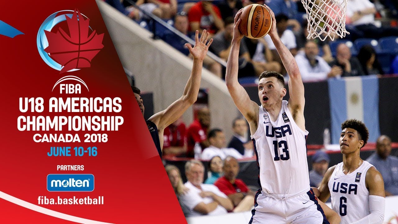 USA v Argentina - Semi-Finals - Re-Live (ENG) - FIBA U18 Americas Championship 2018