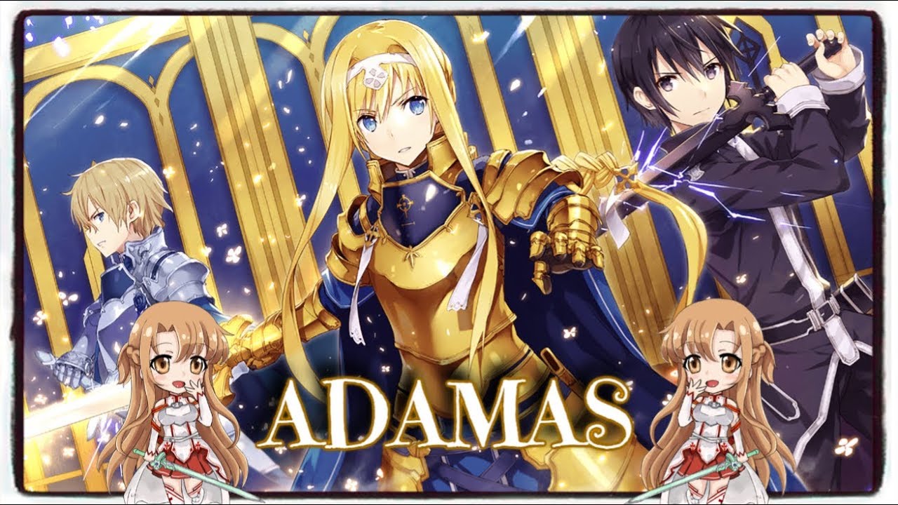 「Nightcore」→ ADAMAS 【Sword Art Online: Alicization Opening Full】