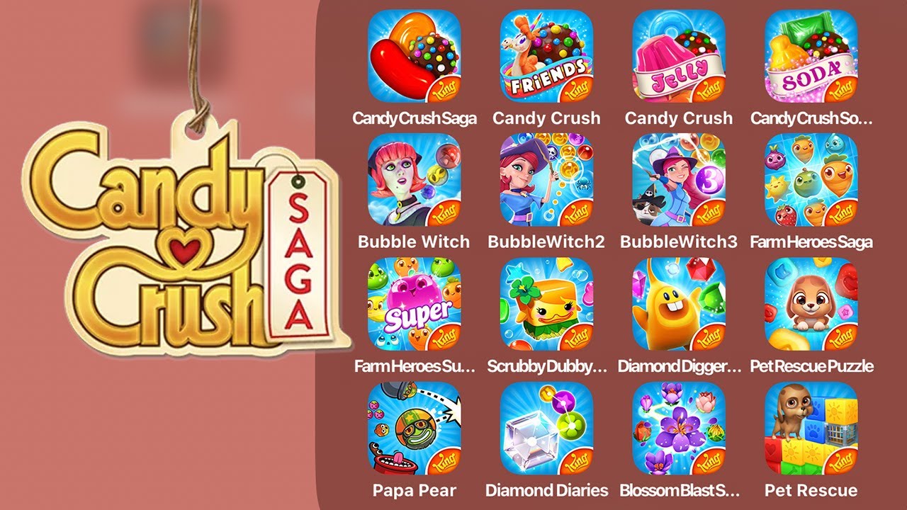 Candy Crush Saga - Gameplay Walkthrough - Puzzle Your Way Through Candy (iOS, Android)