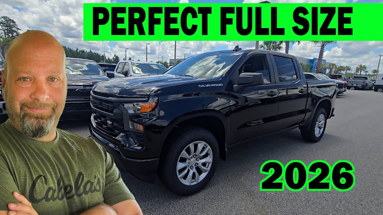 2026 Chevy Silverado Custom 4x4 Review Inside And Out (Perfect Affordable Full Size GM Truck)