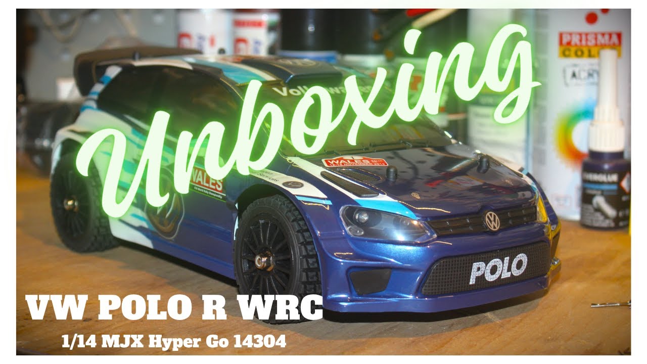Unboxing: VW Polo R WRC 1/14 Brushless RTR (MJX Hyper Go 14304)
