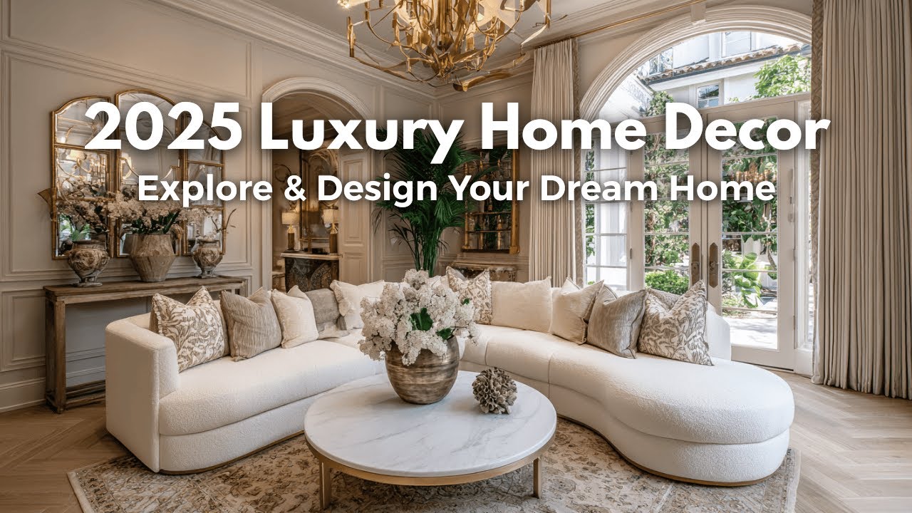 2025 Luxury Decor Collection: Explore the Look & Design Your Dream Home