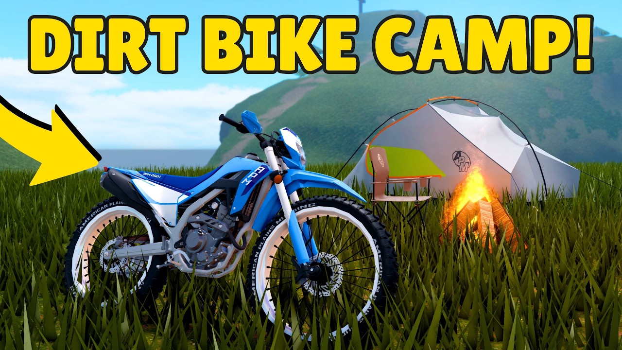 My Friends and I Took Our Dirt Bikes Camping in APM!