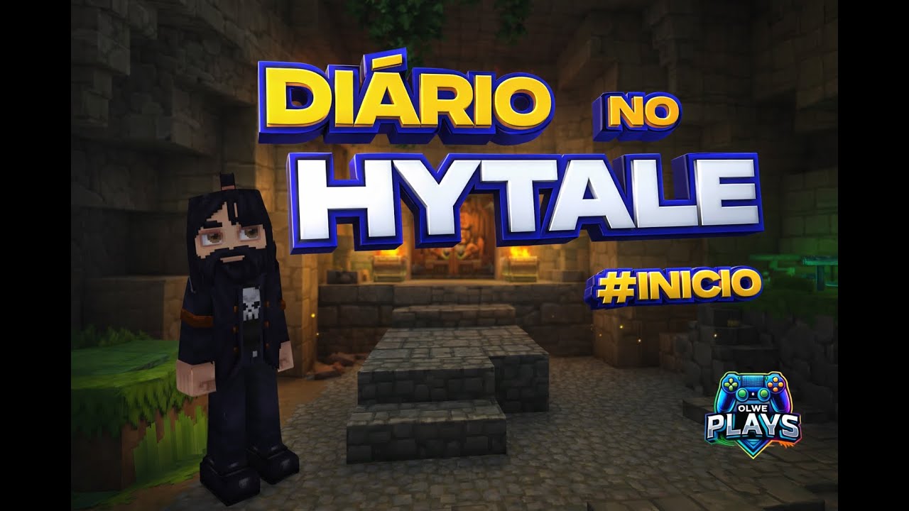 📖 DIÁRIO NO HYTALE #00 | Meu dia a dia no jogo