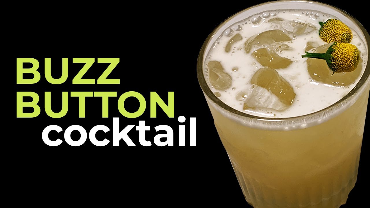 BUZZ BUTTON DRINK ALTERS YOUR TASTE BUDS
