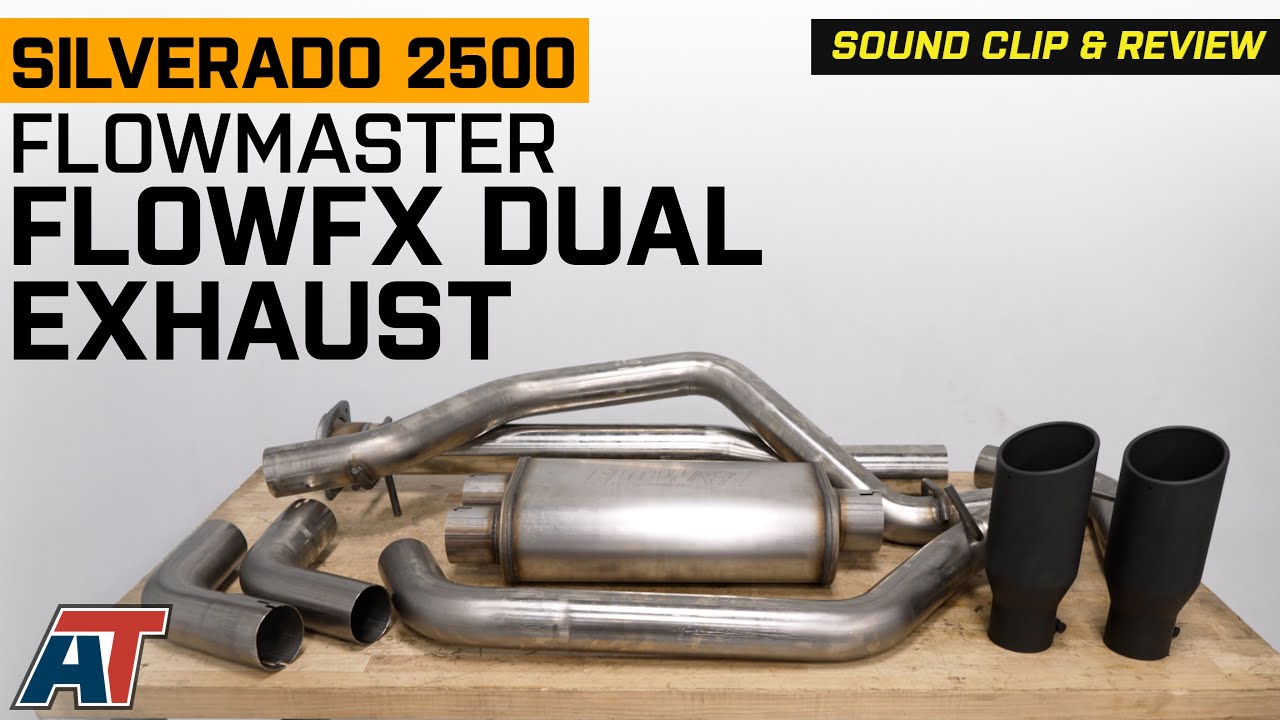 2020-2024 6.6L Silverado & Sierra 2500 Flowmaster FlowFX Dual Exhaust System Review & Sound Clip