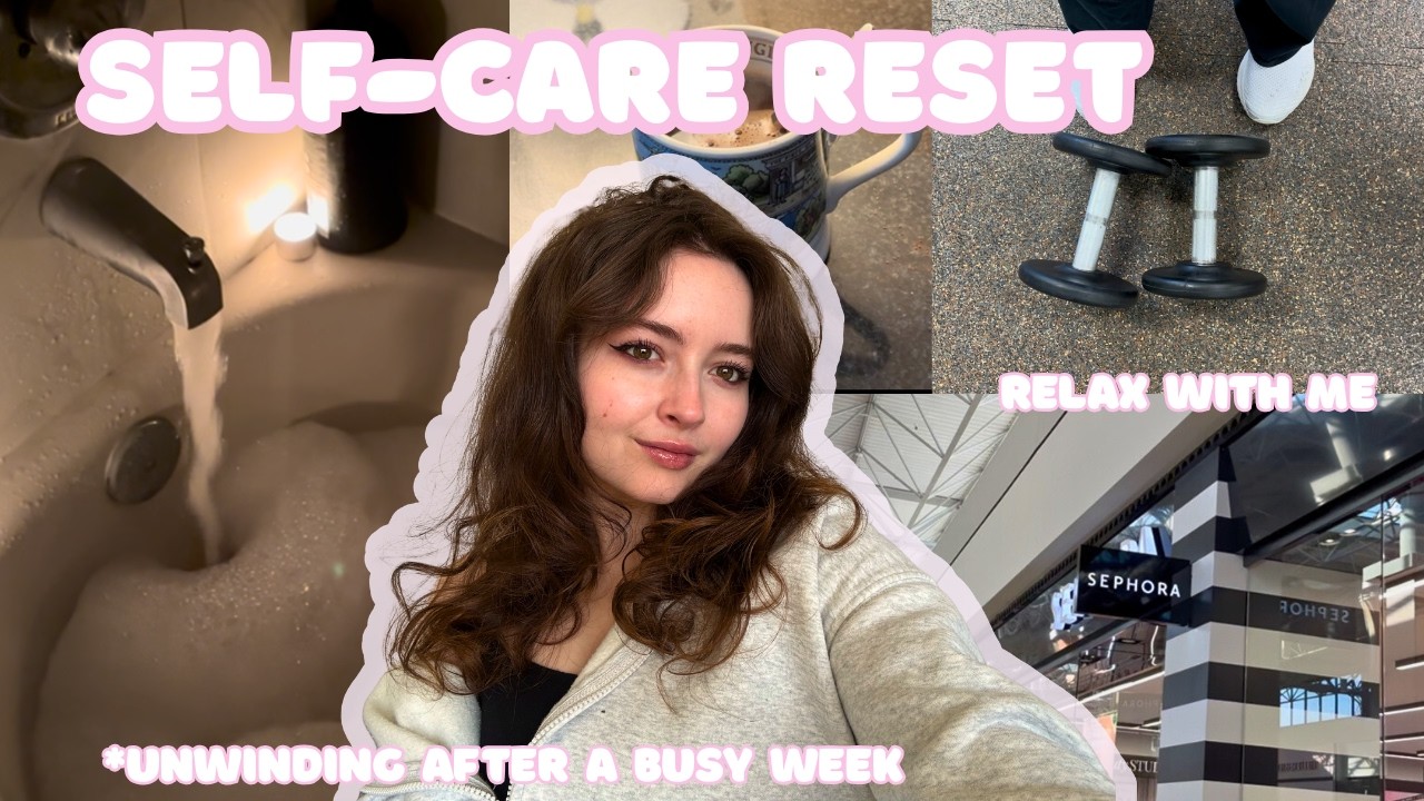 Self-Care Night Routine 🌙 | Bath, Skincare, Cozy Reset at Home